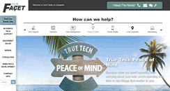 Desktop Screenshot of facettech.com